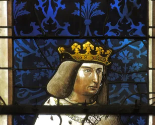 Vitrail représentant René II